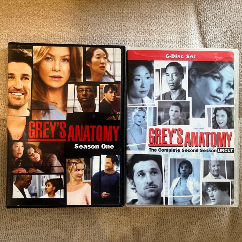 Grey's Anatomy Season 1 & 2 DVD Set